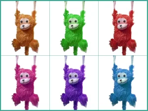 spring hanging monkey toys combo